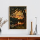 5ddiyart Forest Sunset Paint By Numbers For Adults Beginner  Pb325-1 