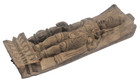 Antique Hand Carved Wood India God Lord Idol Figurine 18  Block Temple Statue A