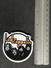 Led Zeppelin Logo Sticker Round Iconic 70s Uk Classic Rock Band Robert Plant New