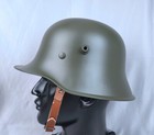 Rare Wwi Ww1 German M16 M18 Stahlhelm Steel Combat Helmet Green