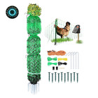 Electric Fence Chicken Netting Kit 48  X 164 Solar Electric Fence For Poultry 