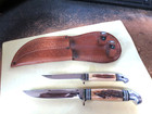 Western Bird And Trout Set Bone 