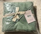 Natemia Green Organic Cotton Baby   Toddler Hooded Towel