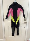 Scuba Pro Wetsuit Women s X- Small Xs Girls Neoprene Scubapro Retro Pink Black