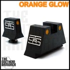 Tsa   Orange Glow Sights Glock   17 19 22 23 26 27 34 45 Mos Suppressor Height