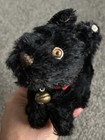 Steiff  Black Scotty Dog Mohair Small Scottish Terrier 1950s W button Buy Now 