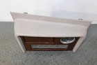 02-06 Cadillac Escalade Console Woodgrain Trim W  Analog Clock  tested  Oem