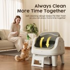 Autoscooper 12 Lite Automatic Cat Litter Box  Grey