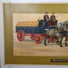 Pre Prohibition Wilbur Stock Food Co Pabst Brewery Horse Team Gugler Litho Sign