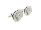 Sailfish Cuff Links Silver Tone Vintage Shirt Accessory Men Wedding Jewelry