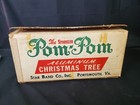 Vintage 1960 s The Sparkler Pom Pom M-325-e Aluminum Christmas Tree 3 Ft In Box