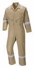 Portwest C814 Iona Cotton Heavy Duty Work Overalls With Reflective Safety Tape