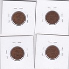 1932  1934 1935 And 1936 Canadian Cents L15b