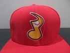 Nashville Sounds Hat Cap Fitted Mens 7 3 8 Red Minor League Baseball Music City