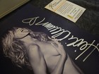  Super Model Heidi Klum  Original Autograph 9x12 Inches Photo  Coa       