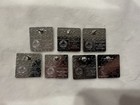 Disney Dlr Hidden Mickey Attraction Icons Complete Pin Set W  Chaser   Completer