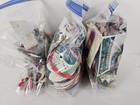 Vintage Lot Small Wired Craft Flowers - Ribbons And More Miscellaneous 2 5 Bags