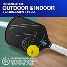  Primo Pickleball Balls - Tournament Indoor And Outdoor Pickleball Balls 4 Pack