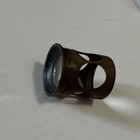 Antique 19th Century Brass Botanical Dissection Pocket Microscope Viewer - Unmar