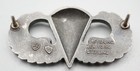 Vietnam War Sterling Army Airborne Paratrooper Jump Wings Badge By Meyer Rare