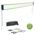 Black green - Wild Sports 2-in-1 Volleyball   Badminton Combo Set
