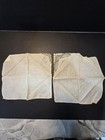 Vtg Sheer Linen Handkerchiefs Lot Of 3 Venise Lace Floral Embroidered Bridal     