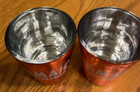 Jamica No Problem Neon Orange 2 Oz Glass Souvenir Shot Glasses