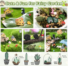 172pcs Miniature Fairy Garden Accessories - Animal Figurines And Mini Landscapes