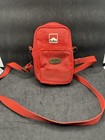 Vintage Canon Marlboro Camera Pouch Shoulder Bag Case Red Zip Padded 1980s