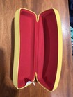 Authentic Ray-ban Junior Kids Glasses Case Hard Shell Yellow Red Lining Unused