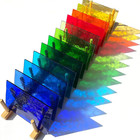 Litmind 12 Sheets Transparent Texture Stained Glass Variety Pack  6 X 4 Inch 