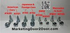 500 License Plate Screws  pick 5 From 9 Options  For Auto Dealers-bulk Quantity