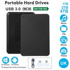 Compact 1t 2t 4tb Usb 3 0 External Hard Drive Plug Play Portable For All Devices