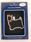 Regent Square Collectible Yorkshire Terrier Dog Christmas Ornament Crystal Bling