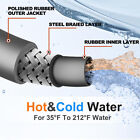 Yamatic 3 8  Pressure Washer Hose For Hot Water 4000 Psi Kink Resistant
