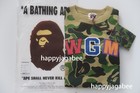 A Bathing Ape Bape Kids Abc Camo Shark Crewneck Sweat Shirt 1l80313005