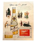 1950 Coca-cola Christmas Advertisement Titled For Santa