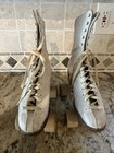 Vintage Roller Skates Betty Lytle  By Hyde  Womens Size 5 Chicago Wood Wheels