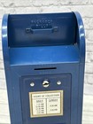 Vintage Brumberger Metal Mailbox Coin Bank Slot Lock Collectible Made In Usa