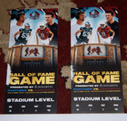 2026 Pro Football Hall Of Game 1  Pair Of  Tickets Front Row Seats Section 115