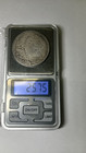 Rare   1 Rouble Silver Coin 1737 Russia 