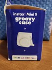 Fuji Film Instax Mini 9 Groovy Case  ice Blue  Open Box