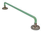 Jade   Jadite Depression Glass Single Curved Towel Bar
