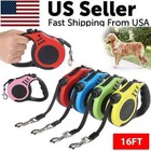16 5ft Automatic Retractable Dog Leash Pet Collar Automatic Walking Lead Free