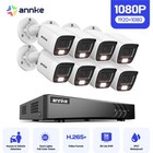 Annke 5mp Lite 8ch Dvr 1080p Video Security Camera System Ai Color Night Vision