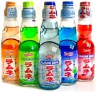 Ramune Japanese Soda Variety Pack - 5 Flavors