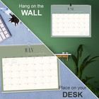Desk Calendar 2026-27  18-month Hanging Desk wall Calendar From 2026 Jan-2027 Ju