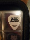 All American Rejects  phoebe   Dog Image   Aar Logo  White Guitar Pick  2009 