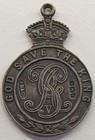 Rare 1911 Coronation Medal Of King George V   Queen Mary Silver Enamelled Jd co