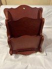 Vermillion Vintage Wooden Mail Letter Holder Organizer With Key Rack Wall Mount